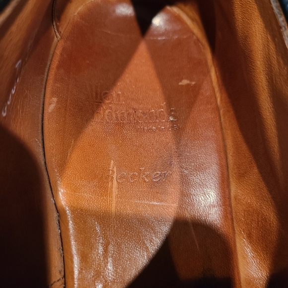 Allen Edmonds Becker Black Cap-Toe Oxford Lace-Up Dress Shoes Size 9 D - Picture 11 of 15